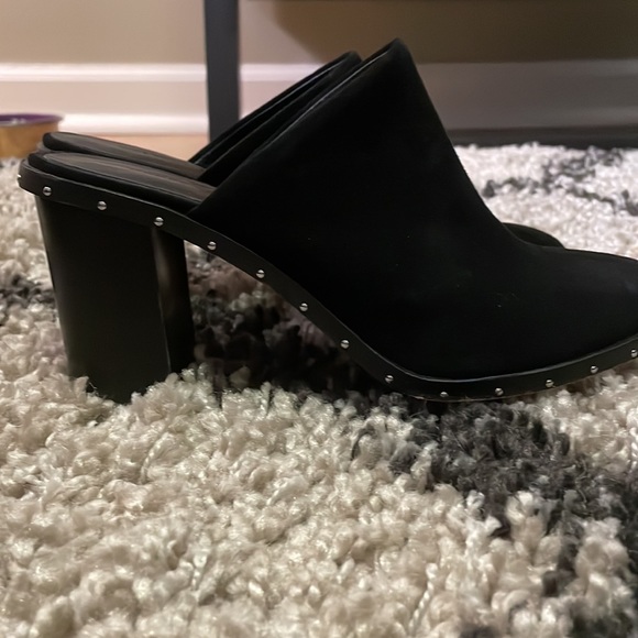 Worn Once - Rebecca Minkoff Black Suede Studded - Picture 6 of 6
